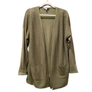 Army Green Cardigan